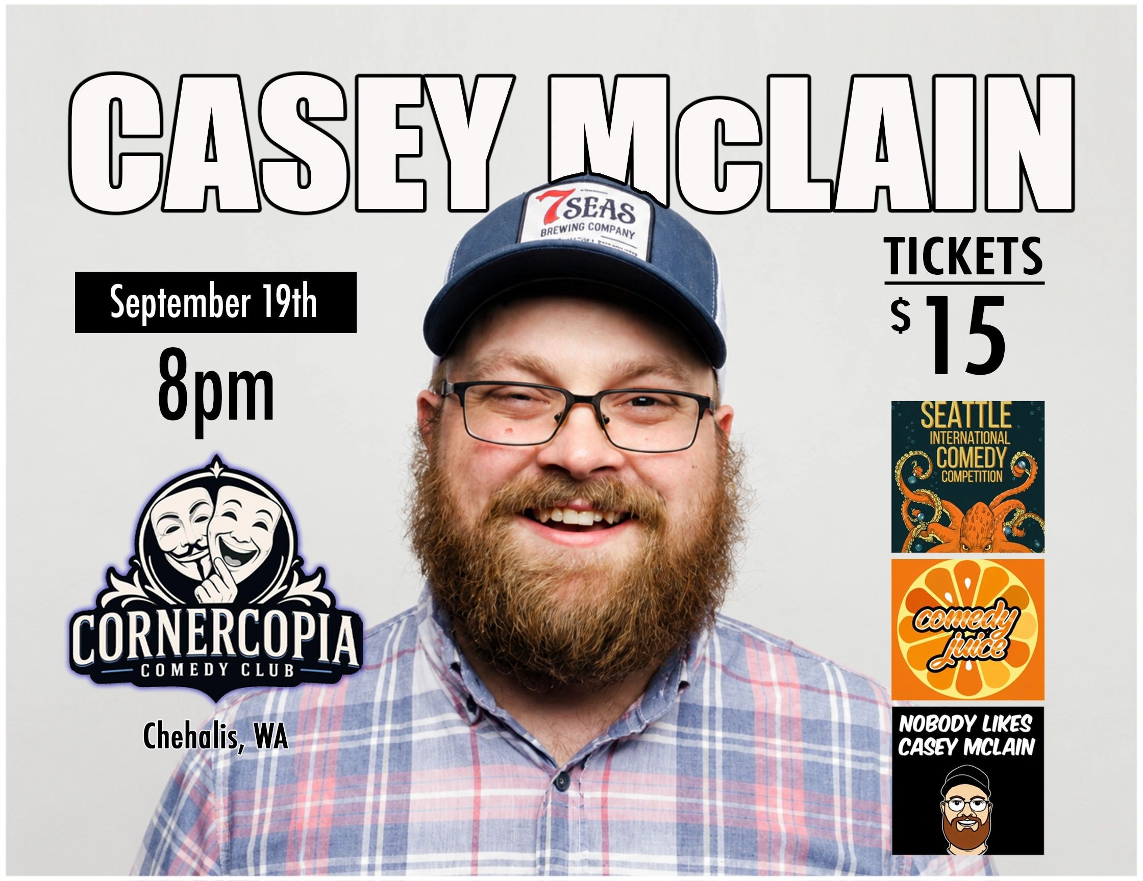 Friday Night Comedy featuring Casey